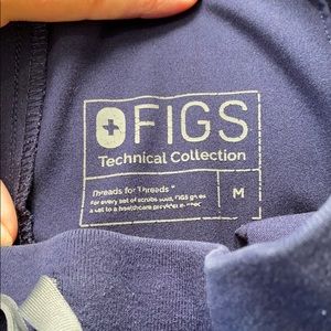 Figs baby blue straight leg pants